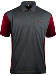 Target Darts Target Coolplay 3 Hybrid Grey Ruby Red L Dart Shirt