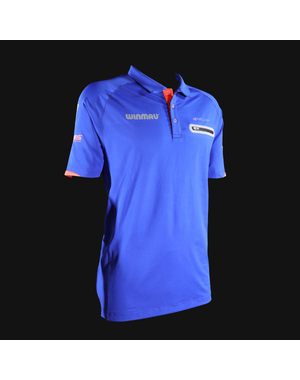 Winmau Darts Winmau Pro-Line Slim Fit Blue XL Dart Shirt