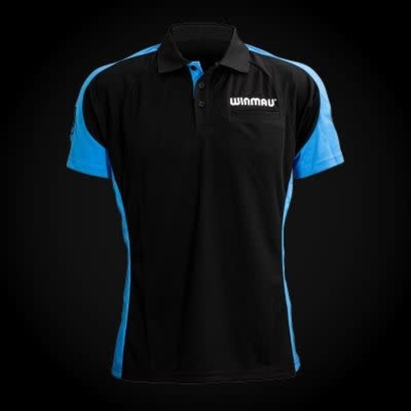 Winmau Darts Winmau Wincool 3 Aqua Blue XL Dart Shirt