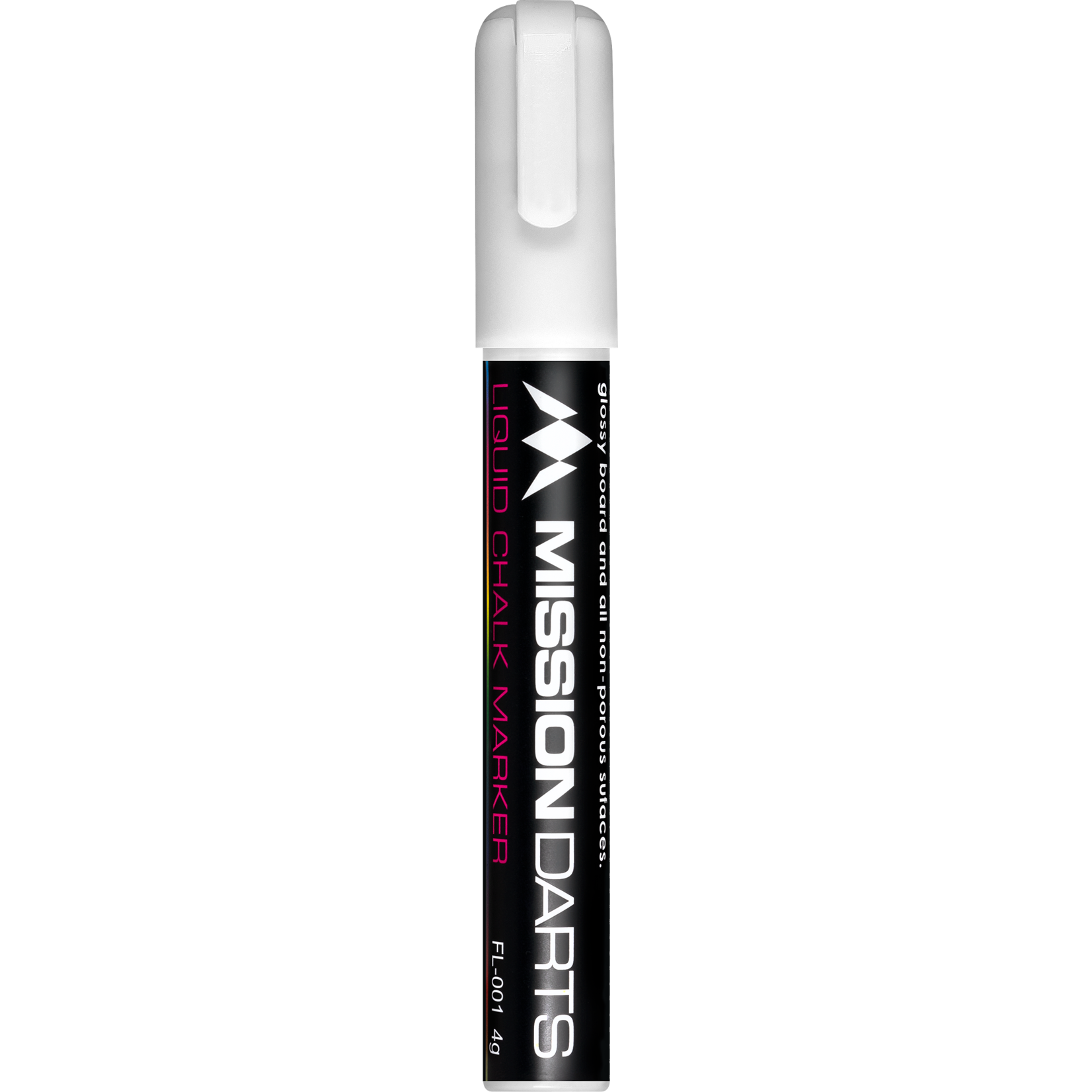 Mission Darts Mission Darts Liquid Chalk White Dry Wipe Pen