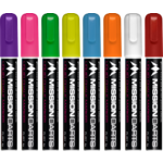 Mission Darts Mission Darts Liquid Chalk Color 8 Pack