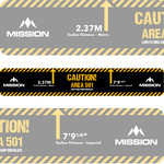 Mission Darts Mission Area 501 Toe Line