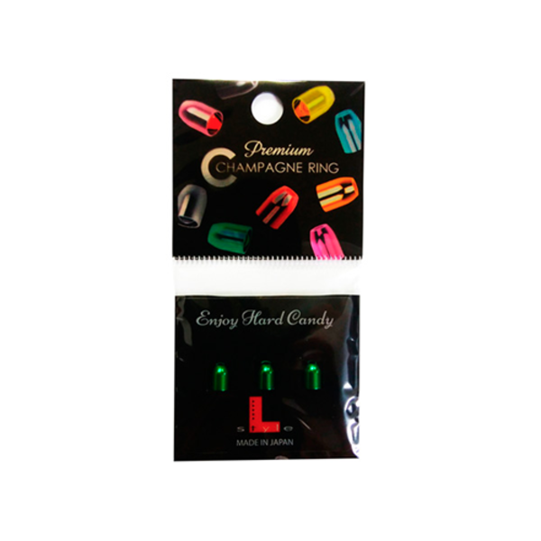 L-STYLE L-style Premium Champagne Ring - Forest Green