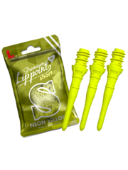 L-STYLE Premium SHORTLIP - 30 tips/bag - 20 bags/box - Neon Yellow