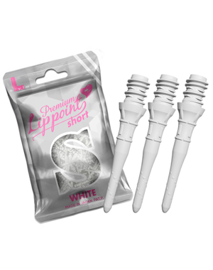 L-STYLE Premium SHORTLIP - 30 tips/bag - 20 bags/box - White