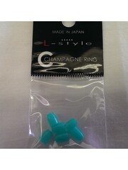 L-STYLE L-Style Champagne Ring - Clear Blue