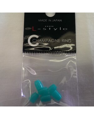 L-STYLE L-Style Champagne Ring - Clear Blue