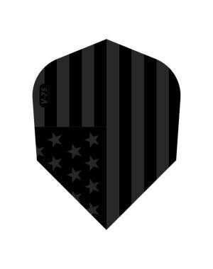 Viper Darts Viper V-100 American Flag Traditional Black Standard Dart Flights