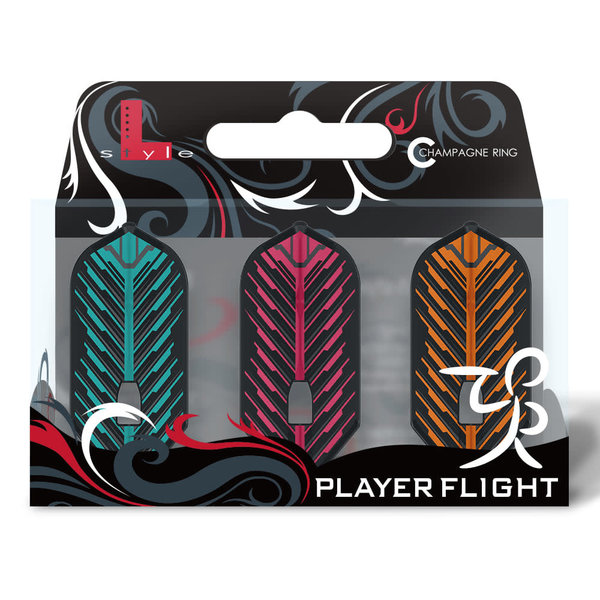 L-STYLE L6 PRO Slim - L-style Original Design - Alex Reyes Ver.3 - Mix (Black with Teal/Pink/Orange)