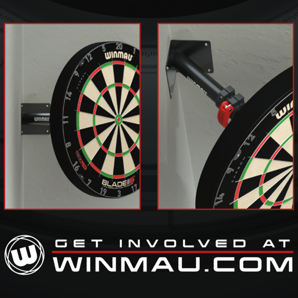 Winmau Darts Winmau Edge Telescopic Corner Bracket