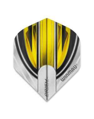 Winmau Darts Winmau Prism Alpha White and Yellow 170 Standard Dart Flights
