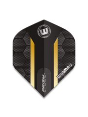 Winmau Darts Winmau Prism Alpha Black and Gold Hexagon 185 Standard Dart Flights