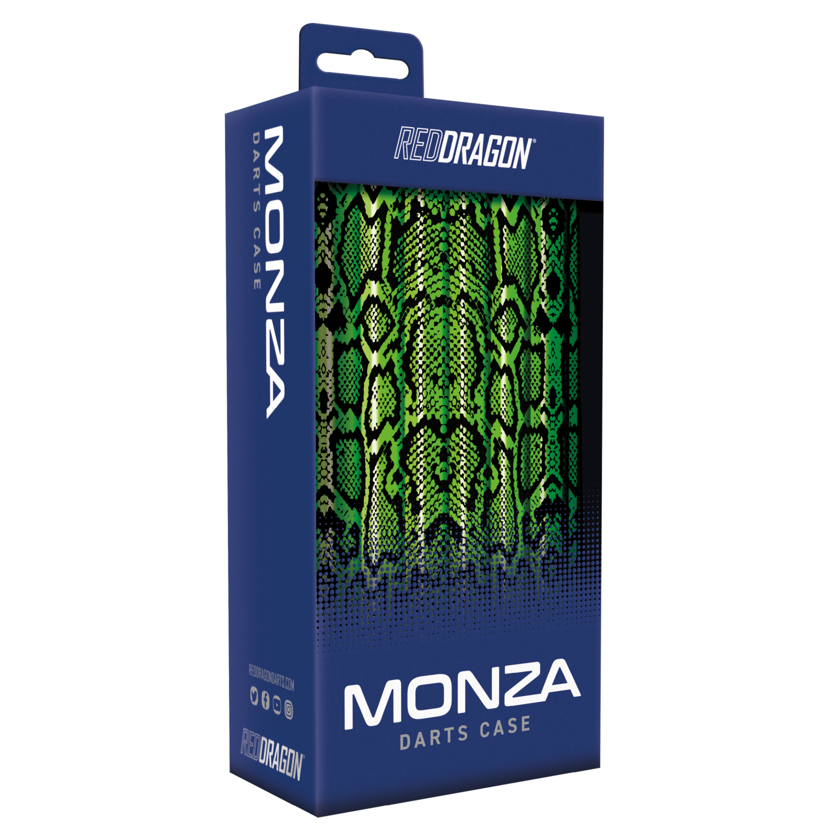 RED DRAGON Red Dragon Peter Wright Monza Green Dart Case