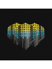 Winmau Darts Winmau Prism Alpha 174 Black and Yellow Standard Dart Flights