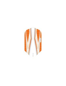 PENTATHLON Pentathlon TDP Lux Vizion White Orange Slim Dart Flights
