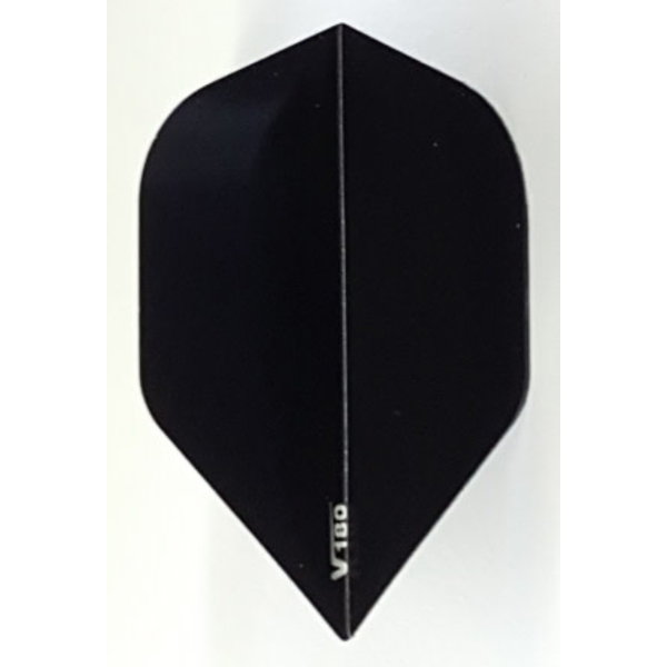 V-180 V180 Solid Black Standard Dart Flights