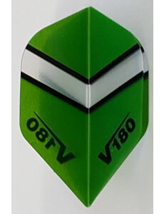 V-180 V180 Transparent Green Standard Dart Flights