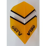 V-180 V180 Transparent Mustard Standard Dart Flights