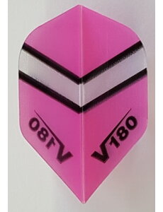 V-180 V180 Transparent Pink Standard Dart Flights