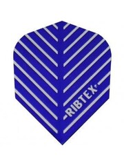 RibTex Blue with Silver Stripe Ribtex Standard Dart Flights