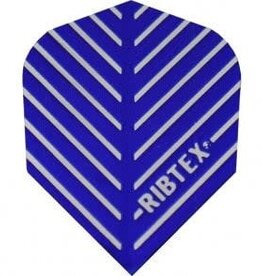 RibTex Blue with Silver Stripe Ribtex Standard Dart Flights
