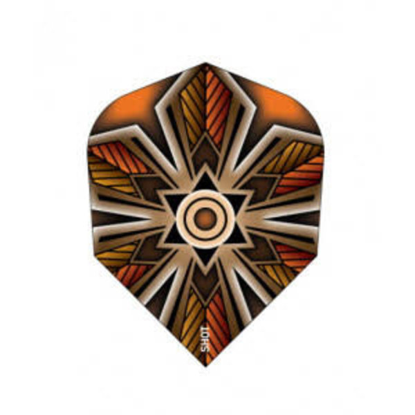 SHOT DARTS Shot Talisman Amber No6 Dart Flights