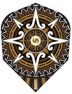 SHOT DARTS Shot Earth Fusion No6 Dart Flights