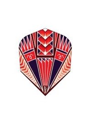 SHOT DARTS Shot Amour Red No6 Dart Flights