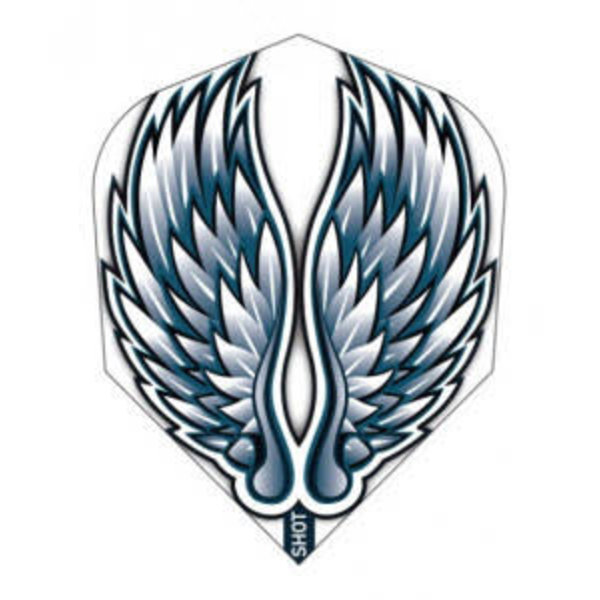 SHOT DARTS Shot Bird Of Prey Eagle Wing No6 Dart Flights