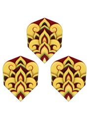 SHOT DARTS Shot Flower Mystic No6 Dart Flights