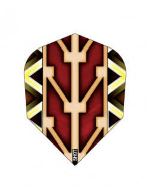 SHOT DARTS Shot Sagenite No6 Dart Flights