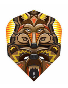 SHOT DARTS Shot Totem Animals No6 Dart Flights