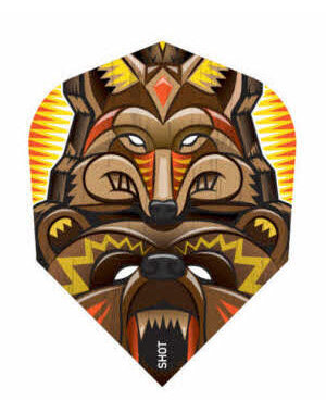 SHOT DARTS Shot Totem Animals No6 Dart Flights