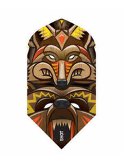 SHOT DARTS Shot Totem Animals Slim Dart Flights