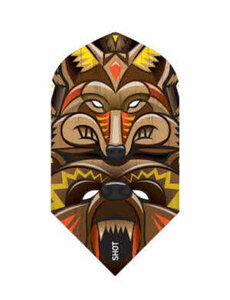 SHOT DARTS Shot Totem Animals Slim Dart Flights