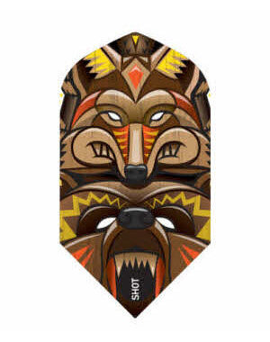SHOT DARTS Shot Totem Animals Slim Dart Flights