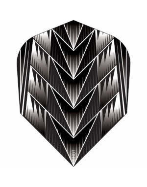 SHOT DARTS Shot Tribal Weapon Black No6 Dart Flights