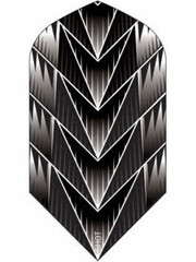 SHOT DARTS Shot Tribal Weapon Black Slim Dart Flights