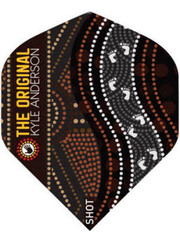 SHOT DARTS Shot Kyle Anderson Original Standard Dart Flights