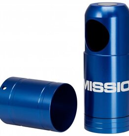 Mission Darts Mission - Magnetic - Soft Tip Tube Dispenser - Blue - Holds 25 tips