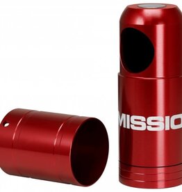Mission Darts Mission - Magnetic - Soft Tip Tube Dispenser - Red - Holds 25 tips