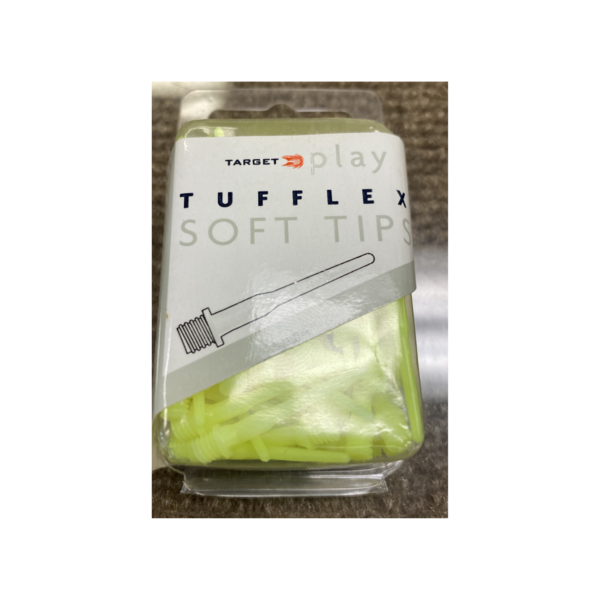Target Darts Target Tufflex Neon Yellow 100 Soft Tip Points