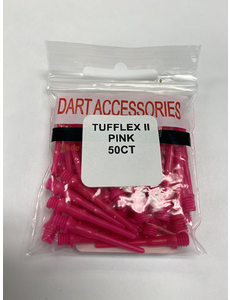 Viper Darts Tufflex 2 Pink 50ct 2BA Soft Tip Points