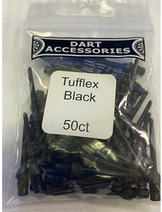 Viper Darts Tufflex Black Soft Tip Points 50