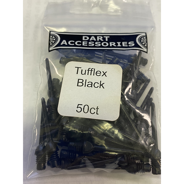 Viper Darts Tufflex Black Soft Tip Points 50