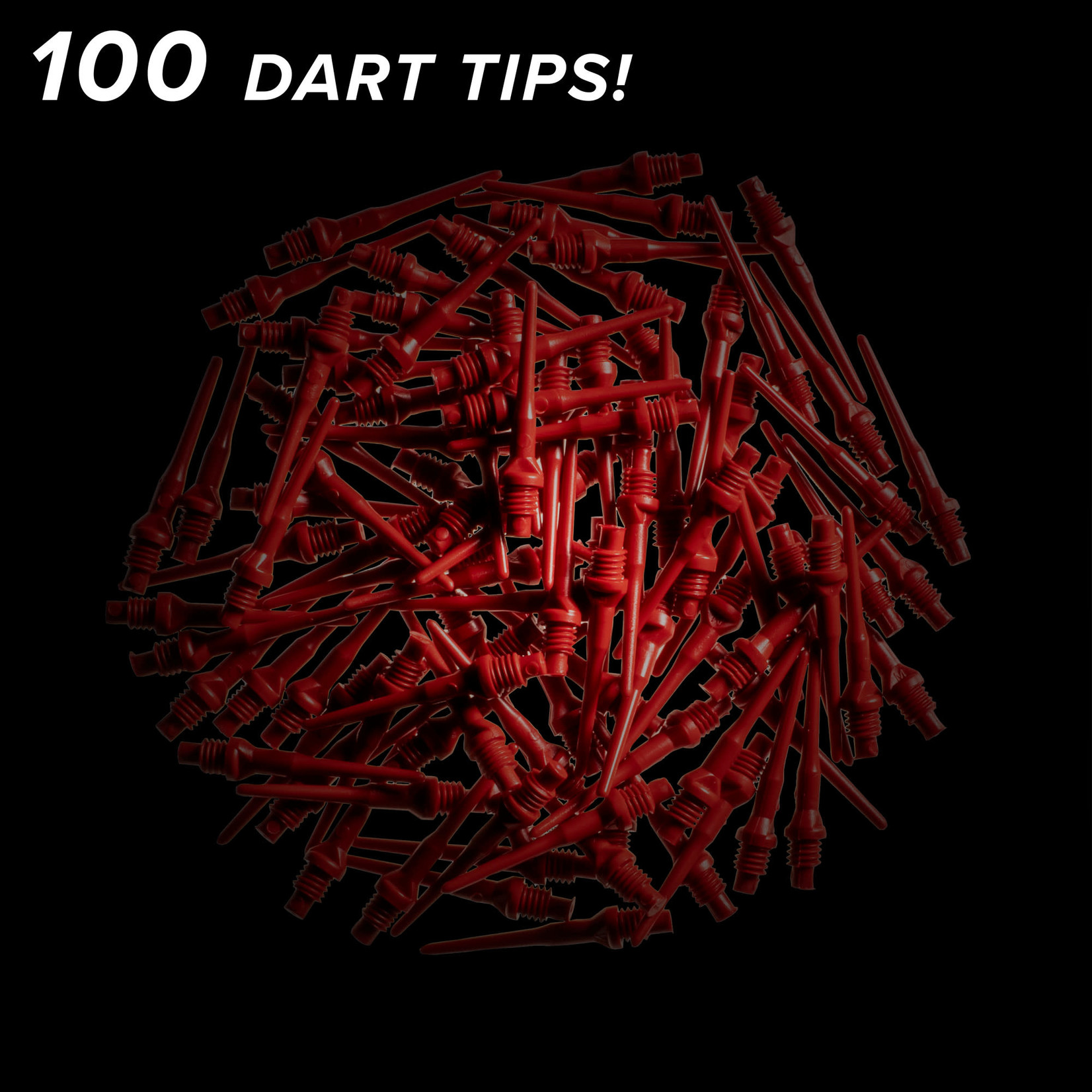 Viper Darts Tufflex 2 Red 100ct Soft Tip Points