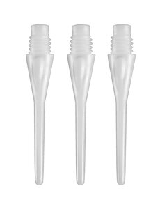 Harrows Darts Bulk Dimple White 1000ct 2BA Soft Tip Points