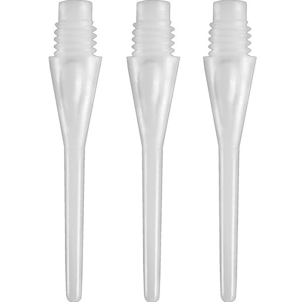 Harrows Darts Bulk Dimple White 1000ct 2BA Soft Tip Points