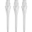 Harrows Darts Dimple White 50ct 2BA Soft Tip Points