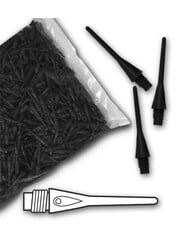 Harrows Darts Dimple Black 50ct 2BA Soft Tip Points